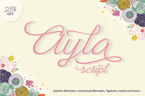 Ayla Script Font for Warm, Human-Centered Campaigns