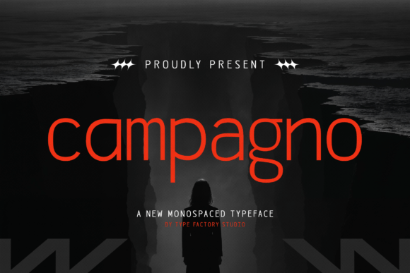 Campagno: A Monospaced Sans Serif Font for Clean, Confident Craft Projects