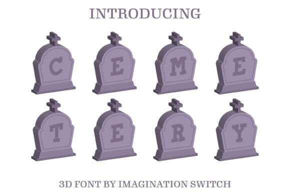 Cemetery Font: A Dynamic Color Font for Scroll-Stopping Visuals