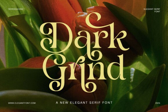 Dark Grind Serif Font for Professional Branding