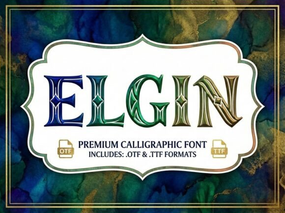 Elgin Display Font for Bold, Authoritative Campaign Headlines