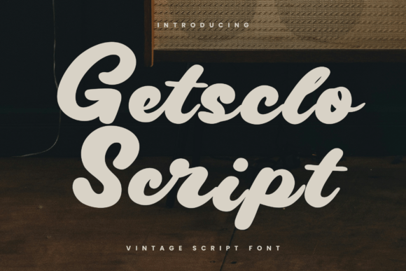 Gestclo: A Bold Vintage Script Handwritten Font