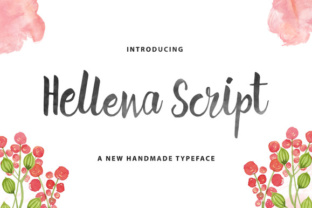 Hellena Script: A Handmade Brush Script Font for Editorial Warmth