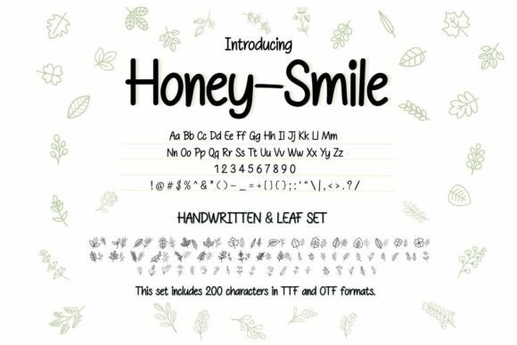 Honey–smile: A Script Handwritten Font for Warm, Trustworthy Branding