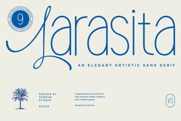 Larasita: Elegant Sans Serif Font for Handmade Brands