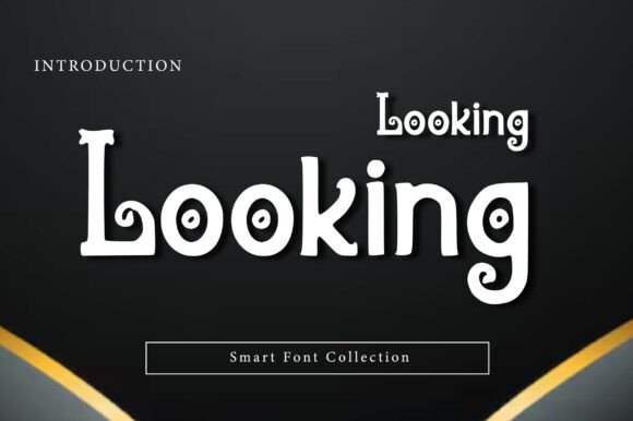 Looking Font: A Playful Vintage Serif for Scroll-Stopping Branding