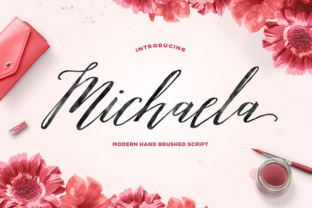 Michaela Script Font for Small Business Branding