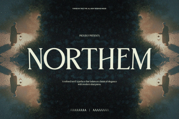 Northem Serif Font for Editorial Elegance