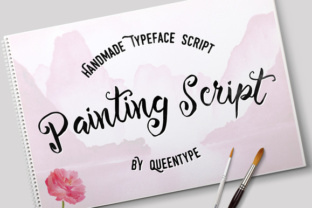 Painting Script Font for Handmade Creatives