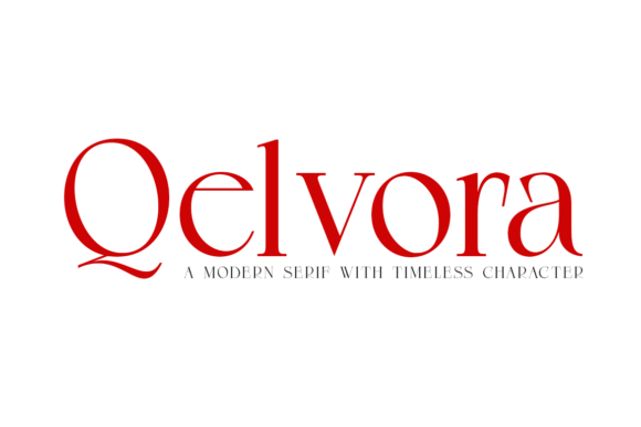 Qelvora Serif Font for Clear, Elegant Campaign Typography