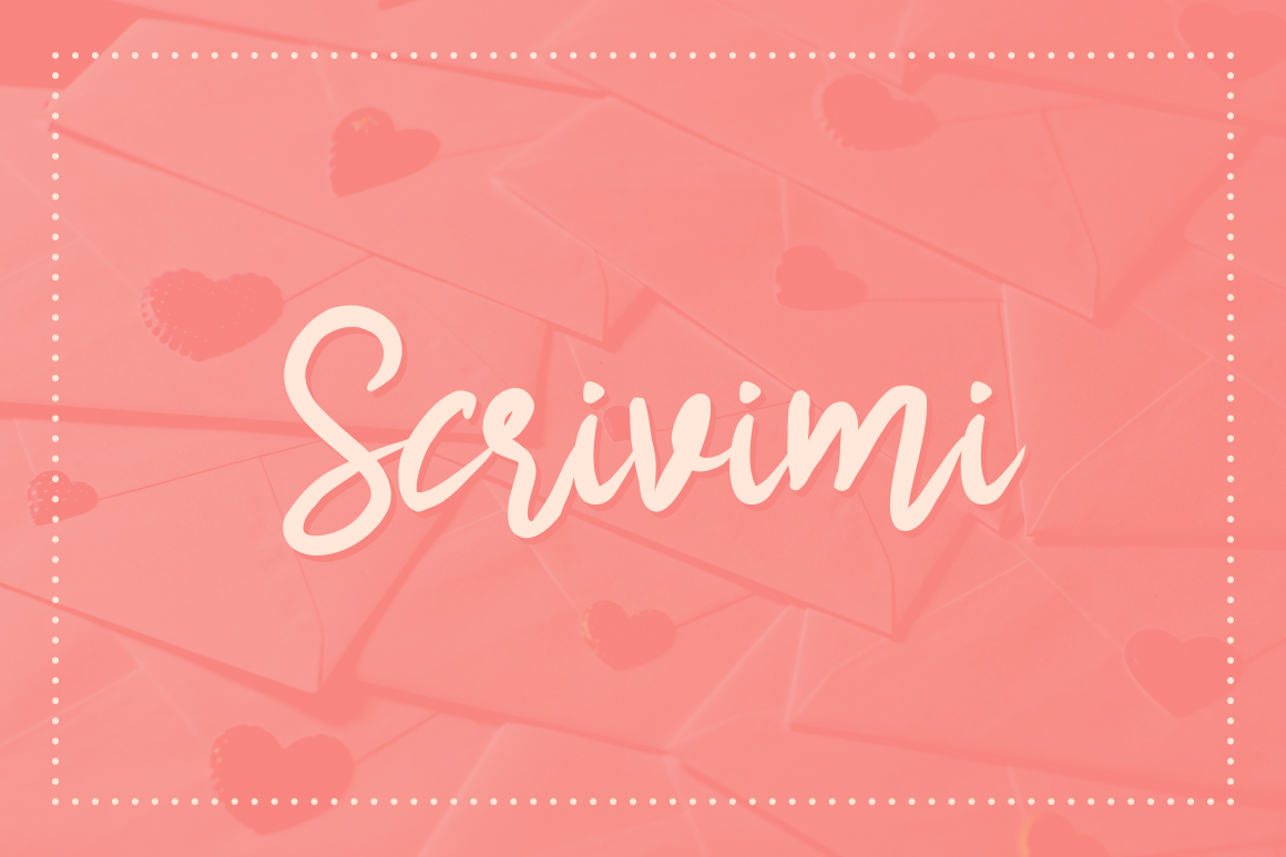 Scrivimi Font: Elegant Script Handwritten Fonts for Love Letters & More