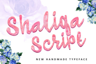 Shaliqa Script: A Handmade Brush Script Font for Authentic Branding