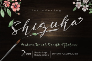 Shizuka Script: An Elegant Script Handwritten Font for Editorial Calm