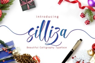 Silliza Script: A Modern Calligraphy Font for Handmade Creators