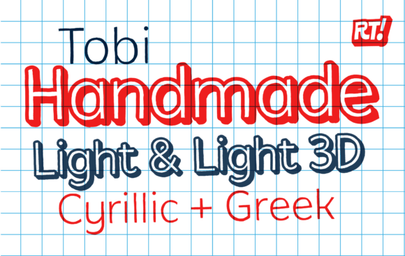 Tobi Handmade Light Font for Playful, Delicate Brand Campaigns